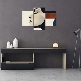Kép - Nő profilból (90x60 cm)