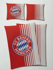 FC Bayern München ágyneműhuzat garnitúra 100% pamut 140 x 200 cm