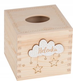 Zsebkendőtartó Zsebkendőtartó Doboz Gyermek Neve Öko