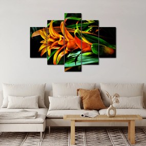 Narancssárga csokor képe (150x105 cm)