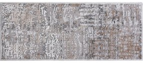 Szürke-bézs pamut lépcsőszőnyeg szett 16 db-os 25x65 cm Milano Bej – Vitaus
