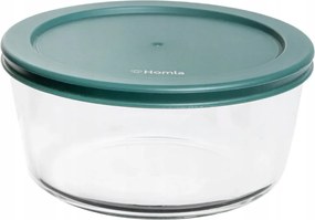 Norah kerek tárolódoboz fedéllel15 cm Homla