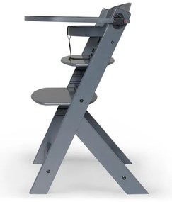 KINDERKRAFT - Gyermek étkezőszék ENOCK szürke