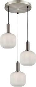 Italux modern függeszték penzi fehér ezüst itxpnd-31981-3s-scwh