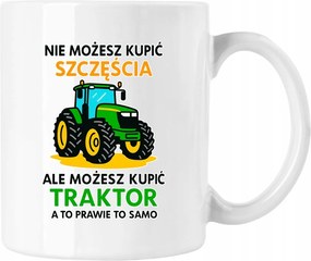 Bögre Boldogság Traktor Farmer Fehér 330ml