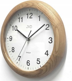 Jól Olvasható Fából Készült Csendes Falióra NS19020.78