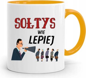 Soltésznak Sárga Bögre Soltész Jobban Tudja Ajándék fényképes nyomtatással