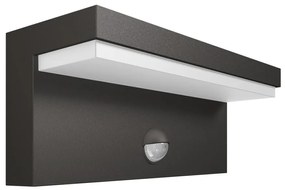 Philips 16484/93/P3 - LED Kültéri lámpa érzékelővel BUSTAN 2xLED/4,5W IP44 16484/93/P3