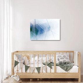 Kép - Geometriai formák (üvegen) (70x50 cm)
