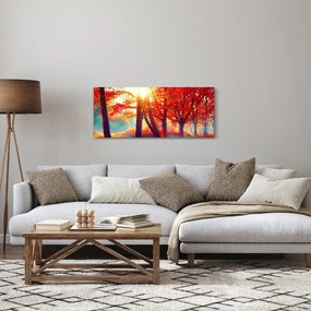 Kép - Őszi táj (120x50 cm)