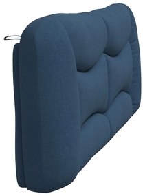 kék szövet fejtámla párna 200 cm