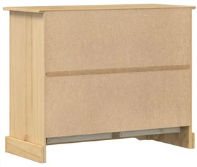 Corona tömör fenyőfa komód 101x45x82 cm