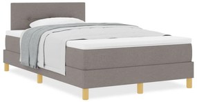 Box Spring Ágy Matraccal, Topszínű, 120x200 cm, Szövet