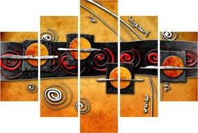 Az absztrakció képe - Bolygók (150x105 cm)