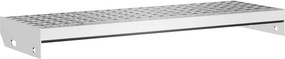 vidaXL horganyzott acél rácsos lépcsőfok 70 x 24 x 7 cm