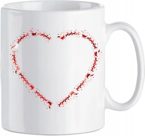 Karácsonyi bögre Mikulás szán 330 ml