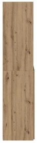 Magasfiú Artisan tölgy 80 x 42,5 x 185 cm Faanyag