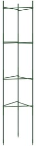 2 db acél és polipropilén paradicsomketrec 154 cm