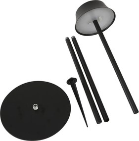 Tindbakken tölthető LED állólámpa