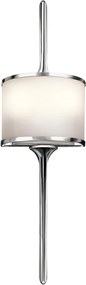 Kichler MONA KL-MONA-S-PC Fali lámpa 2x3,5W/G9 320LM IP44