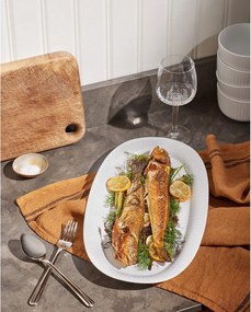 Porcelán tálca 22,5x40 cm Hammershøi – Kähler Design