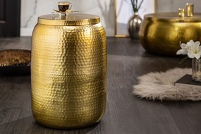 ORIENT arany alumínium lerakóasztal 35cm