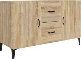 vidaXL sonoma tölgy színű szerelt fa tálalószekrény 100 x 36 x 60 cm