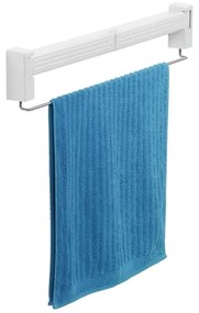 WENKO 3770013100 - Ruhaszárító BUTTERFLY 70x13,5 cm ezüst/fehér