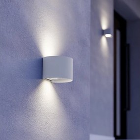 Eglo 901843 - LED kültéri fali lámpatest CALPINO 2xLED/2,8W/230V IP54 fehér