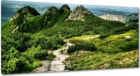 Festmények 115x55 Lengyel Tátra Hegyek