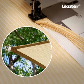 Négyszög alakú napvitorla teraszra és kertbe – Rana 3×4 m bézs