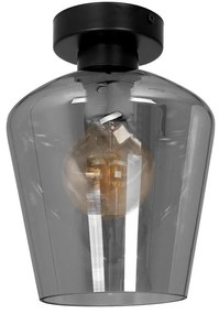 Milagro Mennyezeti lámpa SANTIAGO 1xE27/60W/230V fekete MI1219