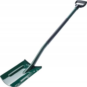 Lapát Ásó Egyenes 118cm Fém Kerti Ergonomikus Robusztus