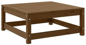 vidaXL mézbarna tömör fenyőfa kerti lábtartó 70 x 70 x 30 cm