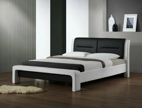 CASSANDRA ágy, fehér/fekete 160