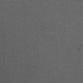 antracit szövet és acél feltekerhető napellenző 300 x 150 cm