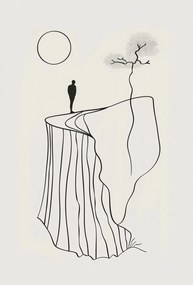 Poszter 67,5x100cm Magány és magasztosság