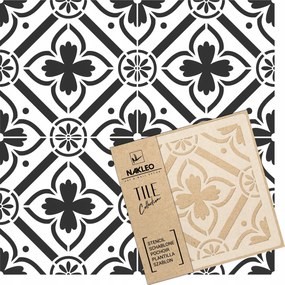 Festősablon Csempe Csempék Többször felhasználható 20x20cm Spanyol minta Romeira