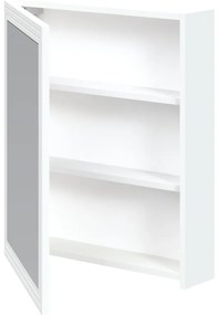 Bondi tükrös fali szekrény 60 cm, fehér