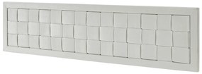 Fejtámla Tervo 180x45 cm bársony szürke [en.casa]