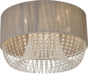 Searchlight 62615-5CC - Mennyezeti lámpatest BELLANO 5xG9/7W/230V átm. 50 cm szürke