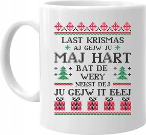 Last krismas aj gejw ju május kemény Bögre Karácsonyi Ajándék