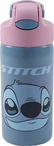 Disney Lilo és Stitch, a csillagkutya Alien 626 alumínium szívószálas kulacs akasztóval 500 ml