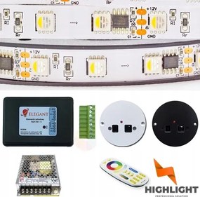 5m-es lépcsővezérlő szett+RGBW Led szalag 12V