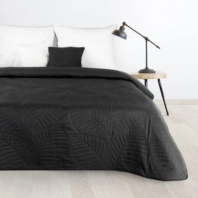 Modern ágytakaró Boni fekete Szélesség: 220 cm | Hossz: 240 cm