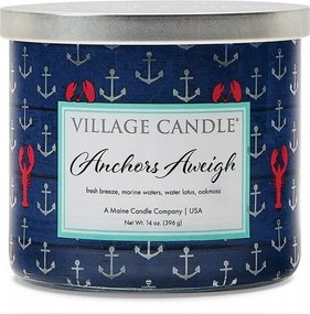 Tumbler Anchors Aweigh Luminary Village Candle