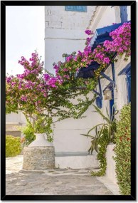 Poszterek keretben 40x60 Görögország Santorini