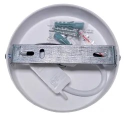 Duolla - Felületre szerelhető csillár YUTE TRIO 3xE27/15W/230V átm. 60 cm barna/szürke/bézs