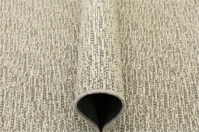 Szőnyeg Zsinór Tartós Praktikus Bézs Vastag Szövésű Filc Savannah 200x400 cm