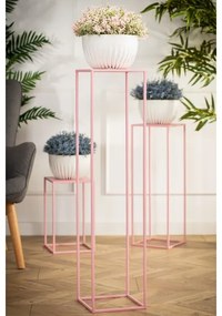 Virágállvány 100x24 cm rózsaszín